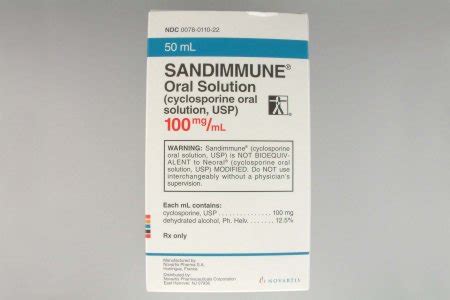 what generic drugs are available for sandimmune